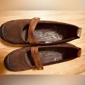 Merrell Plaza Bandeau Espresso Brown Mary Jane Shoes